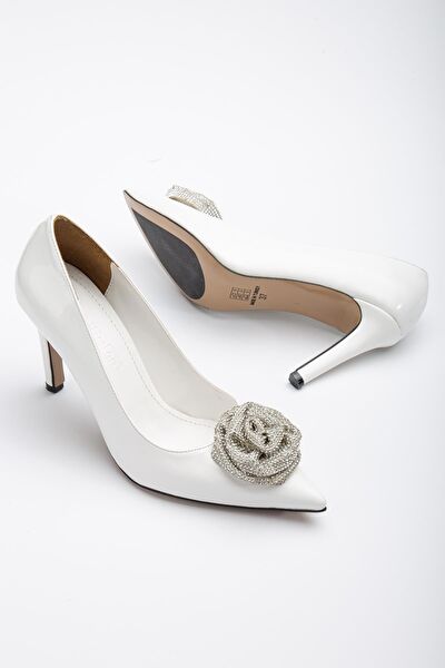 Dilimler Ayakkabı Stiletto Ayakkabı