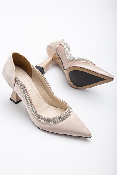Dilimler Ayakkabı Stiletto Ayakkabı