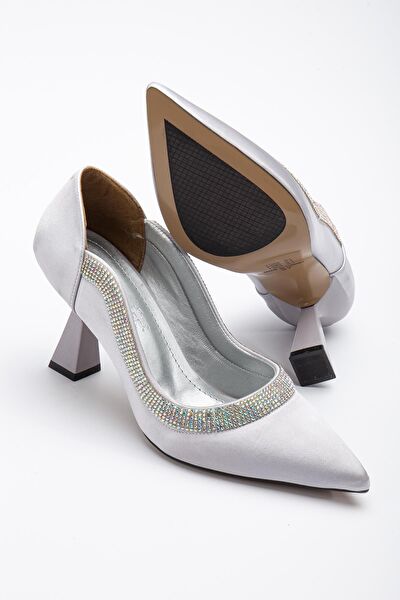 Dilimler Ayakkabı Stiletto Ayakkabı