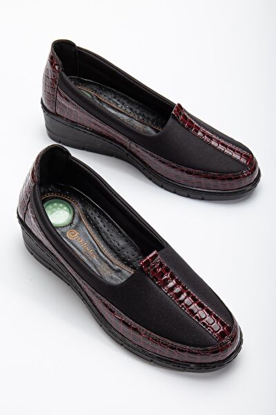 Dilimler Ayakkabı Kadın Loafer Ayakkabı