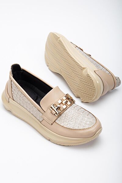 Dilimler Ayakkabı Kadın Loafer Ayakkabı