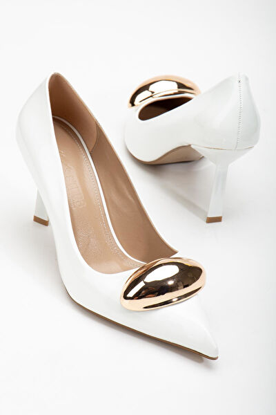 Dilimler Ayakkabı Stiletto Ayakkabı