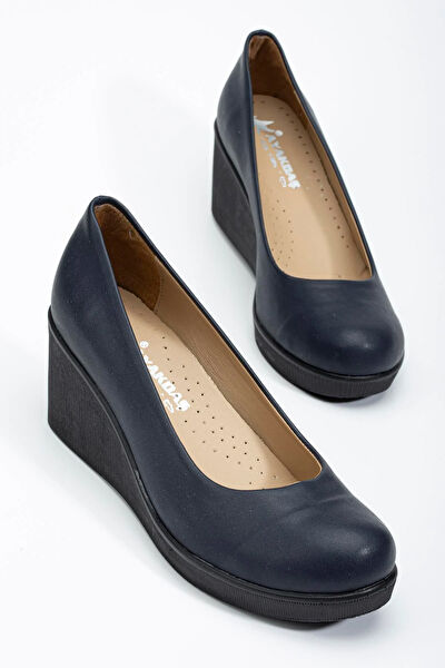 Dilimler Ayakkabı Dolgu Topuklu Ayakkabı