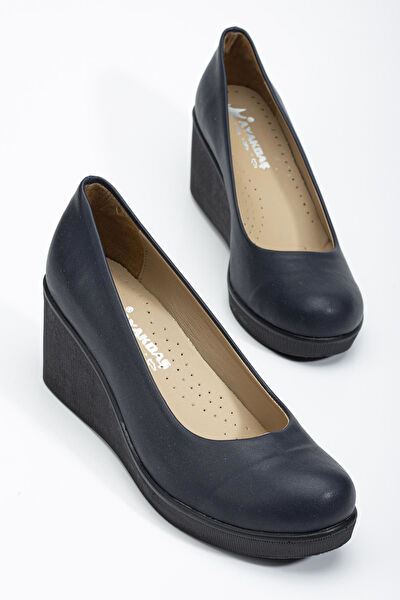 Dilimler Ayakkabı Dolgu Topuklu Ayakkabı