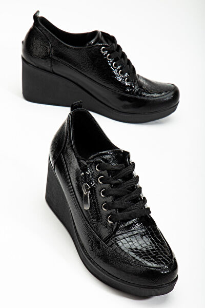 Dilimler Ayakkabı Kadın Loafer Ayakkabı