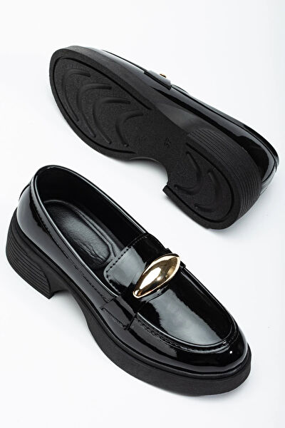 Dilimler Ayakkabı Kadın Loafer Ayakkabı