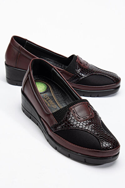 Dilimler Ayakkabı Kadın Loafer Ayakkabı