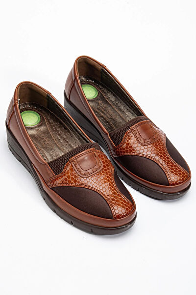 Dilimler Ayakkabı Kadın Loafer Ayakkabı