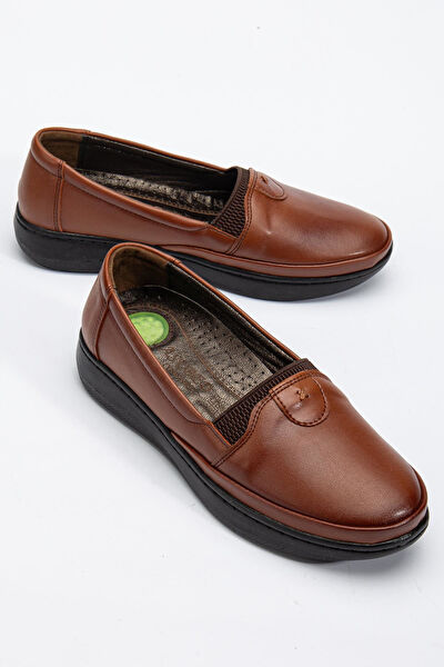 Dilimler Ayakkabı Kadın Loafer Ayakkabı