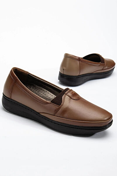 Dilimler Ayakkabı Kadın Loafer Ayakkabı