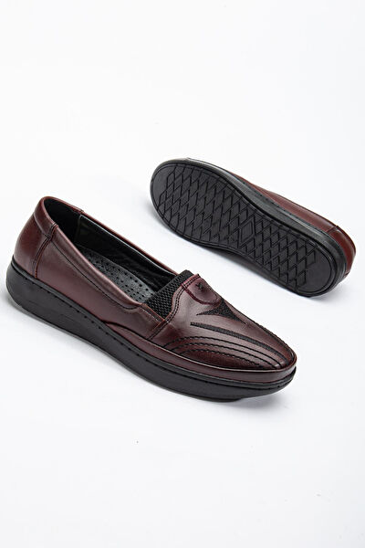 Dilimler Ayakkabı Kadın Loafer Ayakkabı