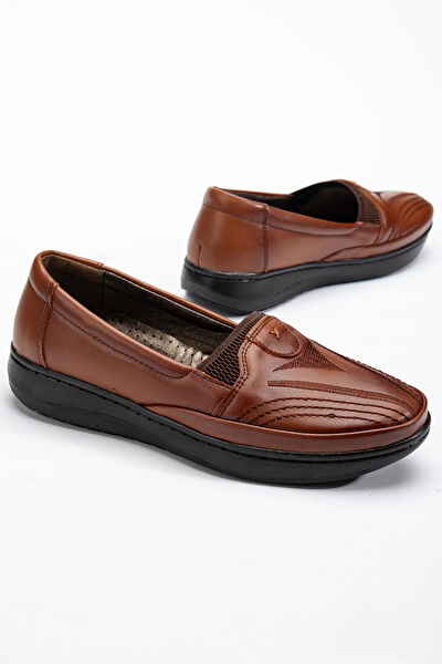 Dilimler Ayakkabı Kadın Loafer Ayakkabı
