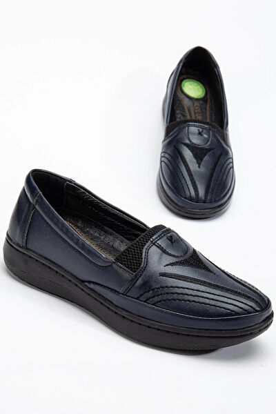 Dilimler Ayakkabı Kadın Loafer Ayakkabı