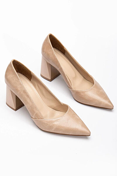 Dilimler Ayakkabı Stiletto Ayakkabı
