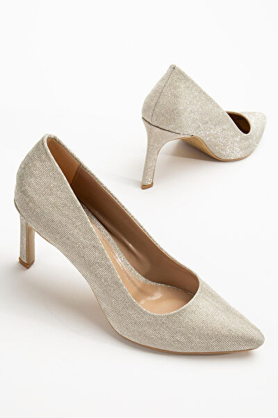 Dilimler Ayakkabı Stiletto Ayakkabı