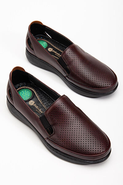 Dilimler Ayakkabı Kadın Loafer Ayakkabı