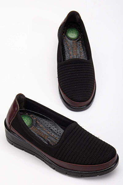 Dilimler Ayakkabı Kadın Loafer Ayakkabı