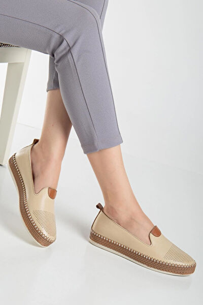 Dilimler Ayakkabı Kadın Loafer Ayakkabı