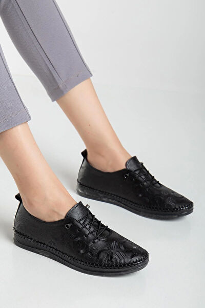 Dilimler Ayakkabı Kadın Loafer Ayakkabı