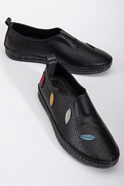 Dilimler Ayakkabı Kadın Loafer Ayakkabı