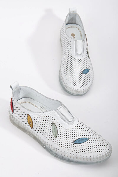 Dilimler Ayakkabı Kadın Loafer Ayakkabı