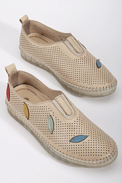 Dilimler Ayakkabı Kadın Loafer Ayakkabı