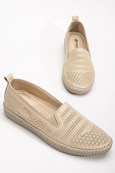 Dilimler Ayakkabı Kadın Loafer Ayakkabı