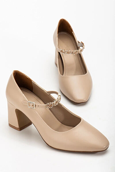 Dilimler Ayakkabı Stiletto Ayakkabı