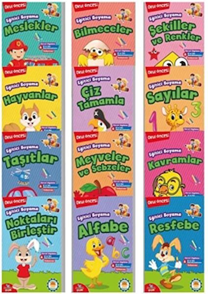 Sancak Çocuk Aktivite ve Zeka Gelişim Kitapları