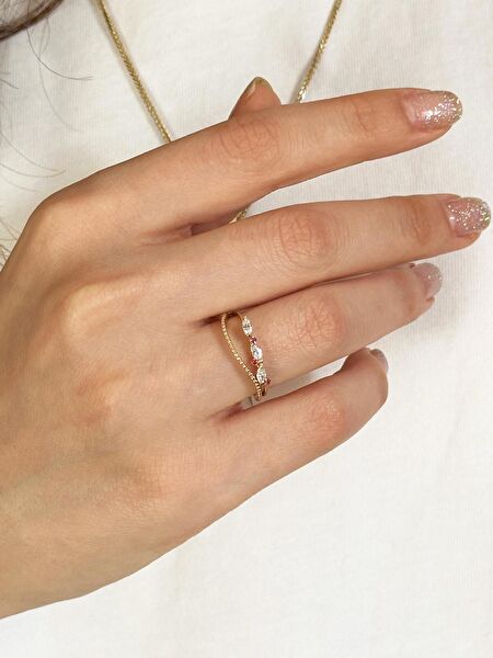 Jewelina Altın Yüzük