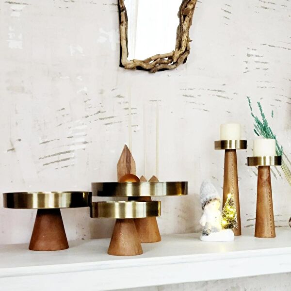 acaip bi' dükkan Dekoratif Tabak ve Kase