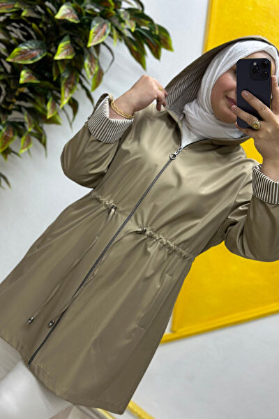 ELMAS TESETTÜR Tesettür Trençkot, Yağmurluk