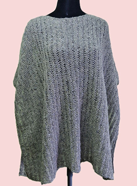 Moli Tasarım Kadın Panço