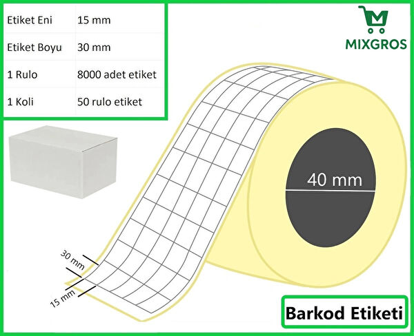 mixgros Barkod Etiketi