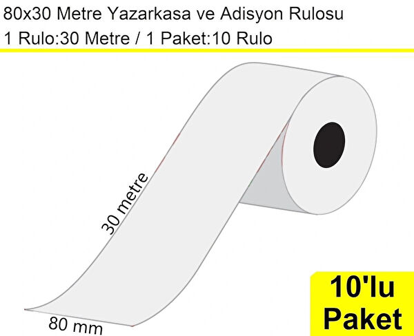 AkdenizPOS Termal Rulo