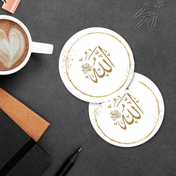 Hediye Vakti Bardak Altlığı