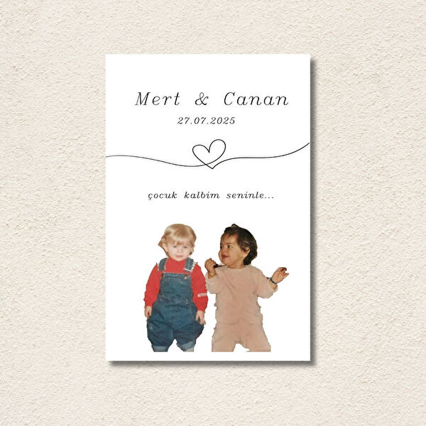 Hediye Vakti Çerçevesiz Tablo