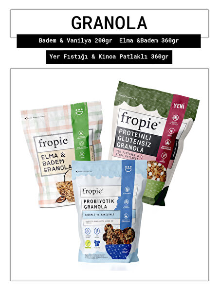 Fropie Müsli, Gevrekler