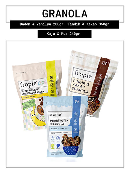 Fropie Müsli, Gevrekler