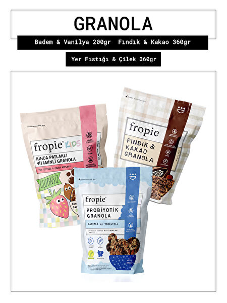 Fropie Müsli, Gevrekler