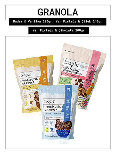 Fropie Müsli, Gevrekler