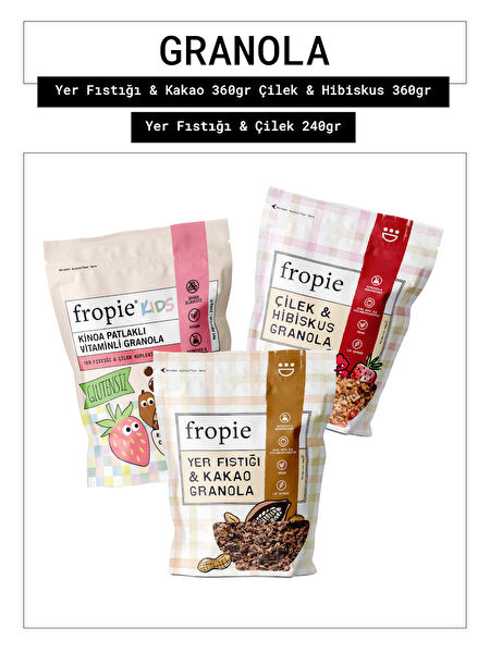 Fropie Müsli, Gevrekler