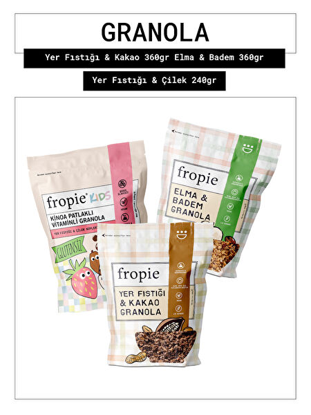 Fropie Müsli, Gevrekler