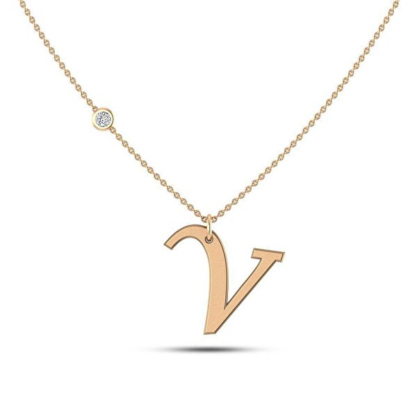 Silvanit Pırlanta Altın Kolye