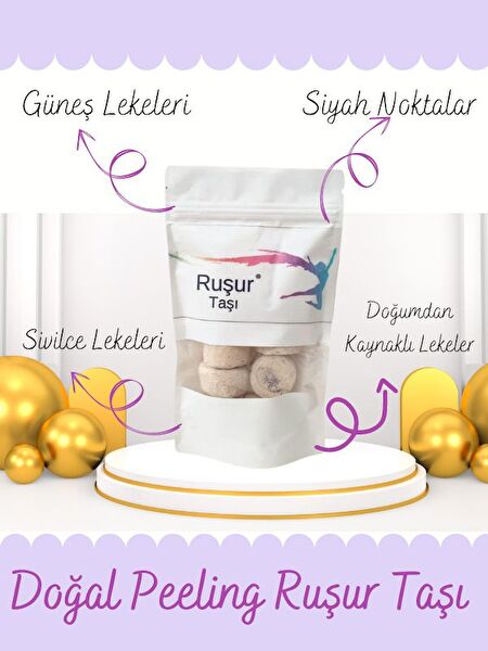 Ruşur Taşı Yüz Peeling, Scrub