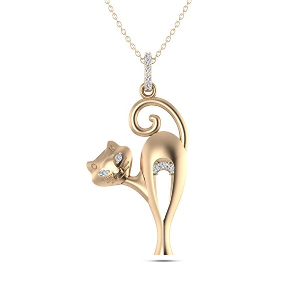 Silvanit Pırlanta Kolye