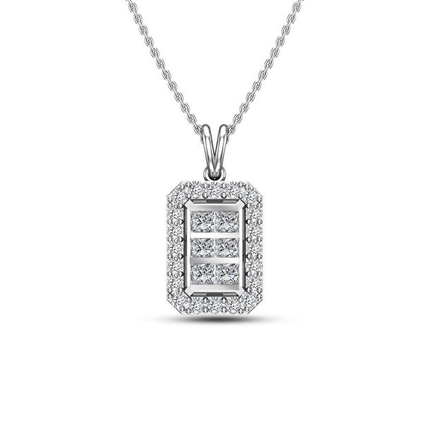 Silvanit Pırlanta Kolye