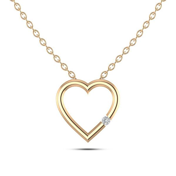 Silvanit Pırlanta Kolye