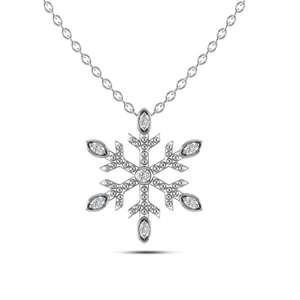 Silvanit Pırlanta Kolye