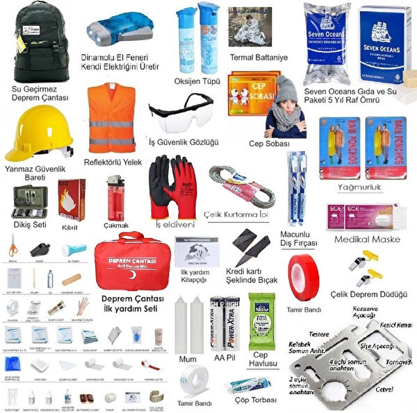 Doğal Eczane İlk Yardım Seti, Çantası